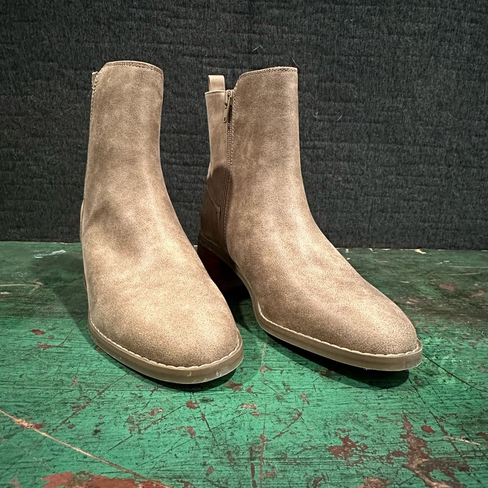DV by Dolce Vita Taupe Ankle Booties